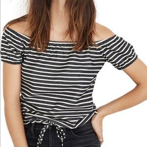 Madewell off the shoulder top